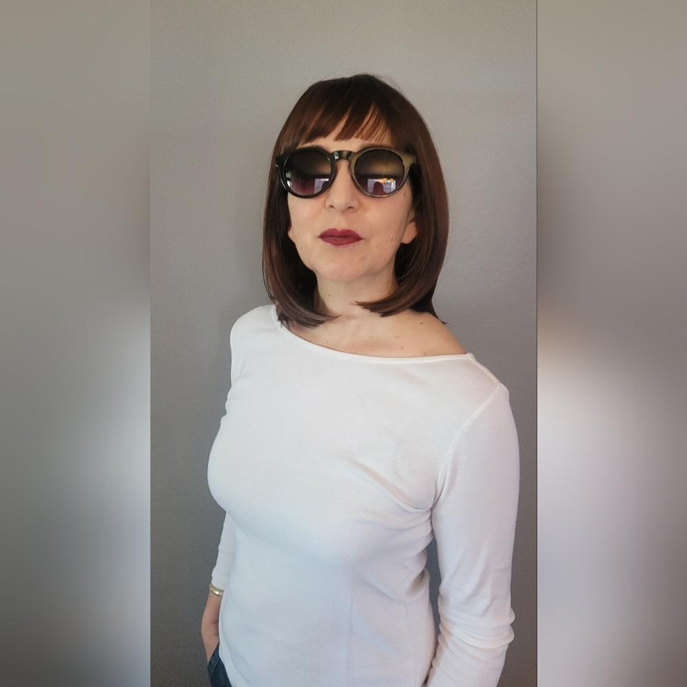 NEW! Chestnut Bob wig with bangs